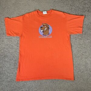 Rare Vintage Doobie-Doo Scooby-Doo Weed Parody T-Shirt Tee Bird House 90s USA L